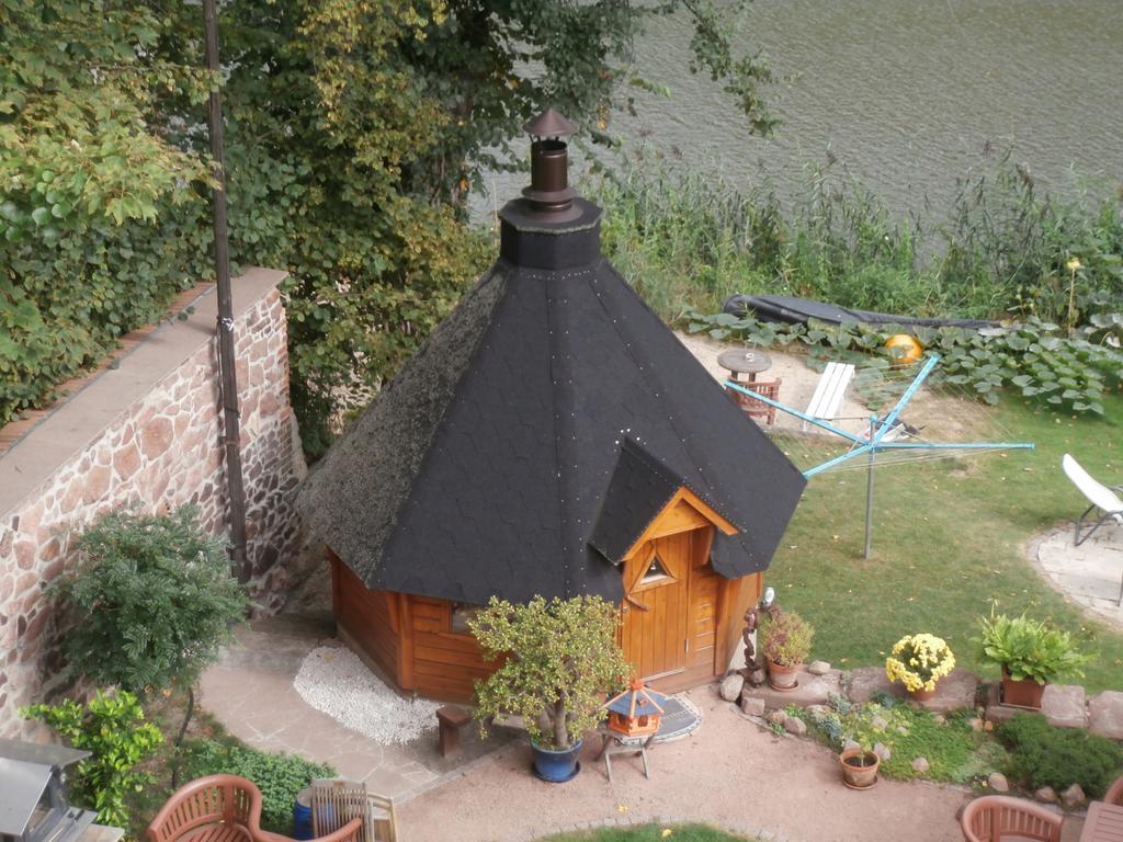 Ferienwohnung Saaleblick Halle  Exterior photo